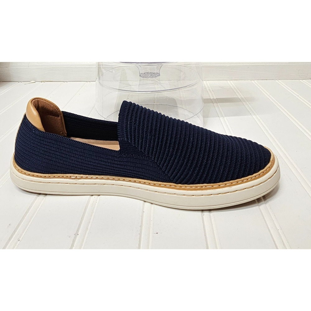 UGG Sammy Women's Size 7.5 shoes Rib Knit Casual Sneakers Navy 1112259